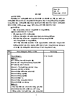 Bài giảng môn học Địa lý lớp 9 - Tuần 26 - Tiết 44: Ôn tập