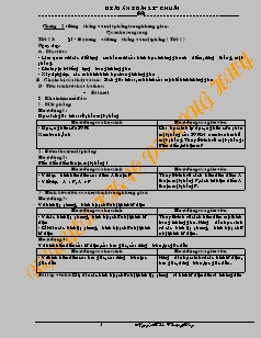 Bài giảng môn học Hình học lớp 11 - Tiết 15: Bài 1 - Đại cương về đường thẳng và mặt phẳng ( Tiết 1 )