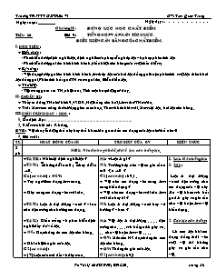 Bài giảng môn học Vật lý lớp 10 - Tiết: 16 - Bài 9 : Tổng hợp và phân tích lực. Điều kiện cân bằng của chất điểm (Tiếp theo)