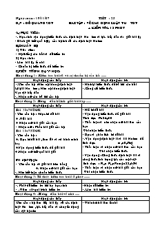 Bài giảng môn học Vật lý lớp 10 - Tiết 25: Bài tập : Về các định luật Nưu tơn - kiểm tra 15 phút