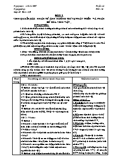 Bài soạn môn Địa lý 10 - Bài 18: Sinh quyển.các nhân tố ảnh hưởng tơí sự phát triển và phân bố của sinh vật