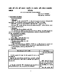 Bài soạn môn Địa lý 12 - Bài 26: Cơ cấu ngành công nghiệp