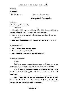 Bài soạn môn Địa lý lớp 12 - Bài 12: Ô - Xtrây - li - a