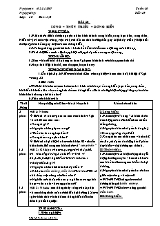 Bài soạn môn học Địa lý 10 - Bài 16: Sóng – Thủy triều – Dòng biển