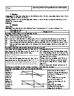 Bài soạn môn Vật lý lớp 9 - Tiết 43: Ảnh của một vật tạo bởi thấu kính hội tụ