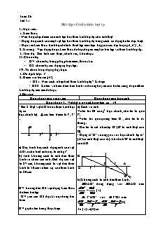 Bài soạn môn Vật lý lớp 9 - Tuần 26 - Tiết 51: Bài tập về thấu kính hội tụ
