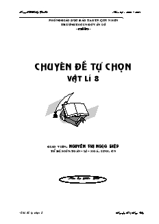 Chuyên đề tự chọn Vật lí 8