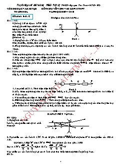 Đề thi tuyển sinh vào lớp 10 thời gian làm bài: 60 phút năm học 2009 – 2010