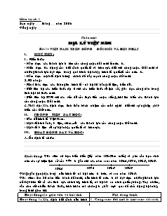 Giáo án Địa lý 12 cả năm (2)