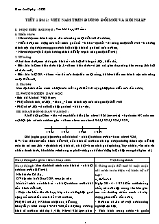 Giáo án Địa Lý 12 CB cả năm