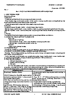 Giáo án Địa lý 12 - Trường thpt Nghi Lộc 2