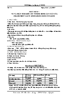 Giáo án Địa lý 9 tiết 41 đến 44