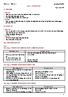 Giáo án giảng dạy môn Vật lý 10 (cơ bản) - Hoàng Văn Tuấn - Bài 4 – Sự rơi tự do