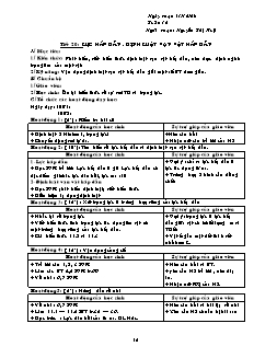 Giáo án giảng dạy môn Vật lý 10 (cơ bản) - Nguyễn Thị Huệ - Tiết 20: Lực hấp dẫn, định luật vạn vật hấp dẫn