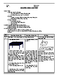 Giáo án Hình học khối 11 - Tiết 20: Hai đường thẳng song song