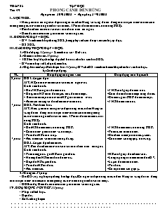 Giáo án lớp 2 - Tuần 25