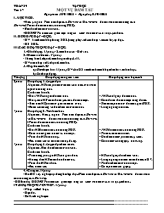 Giáo án lớp 2 - Tuần 29