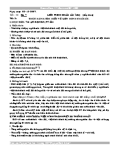 Giáo án môn Địa lý 11 tiết 14: Liên minh châu âu (EU) (tiếp theo) - Tiết 3: Thực hành: tìm hiểu về liên minh châu âu