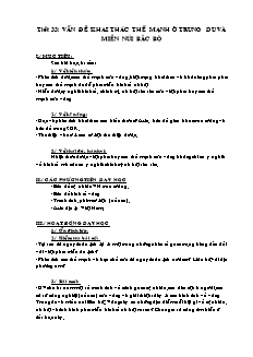 Giáo án môn Địa lý lớp 12 - Học kì II