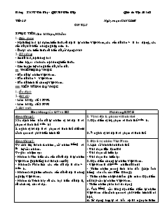 Giáo án môn Địa lý lớp 12 - Trường THPT Đức Thọ - Tiết 36: Ôn tập