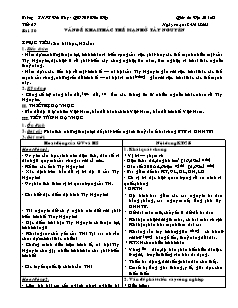 Giáo án môn Địa lý lớp 12 - Trường THPT Đức Thọ - Tiết 57: Vấn đề khai thác thế mạnh ở Tây Nguyên