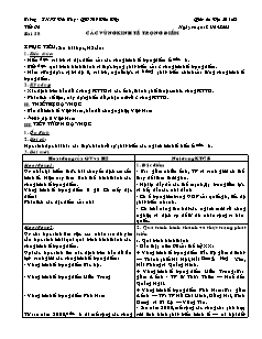 Giáo án môn Địa lý lớp 12 - Trường THPT Đức Thọ - Tiết 65: Các vùng kinh tế trọng điểm