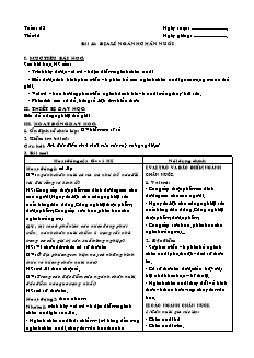 Giáo án môn học Địa lý 10 (nâng cao) - Tiết 46: Địa lí ngành chăn nuôi