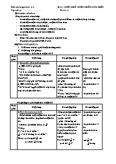 Giáo án môn Toán 11 - Bài 1: Mệnh đề – Mệnh đề chứa biến