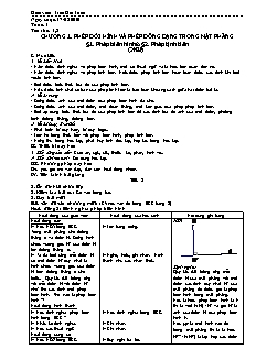 Giáo án môn Toán 11 - Trần Gia Toán