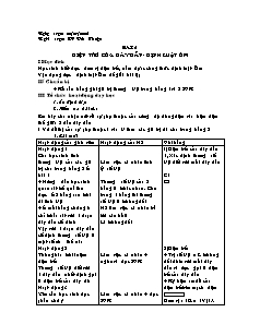 Giáo án môn Vật lý 9 - Võ Đức Thuận - Tiết 2: Điện trở của dây dẫn - Định luật ôm