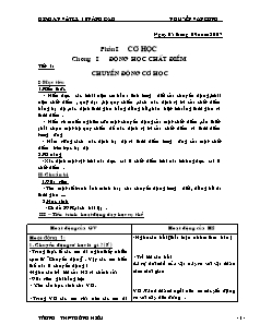 Giáo án vật lý 10 nâng cao - Nguyễn Văn Cường