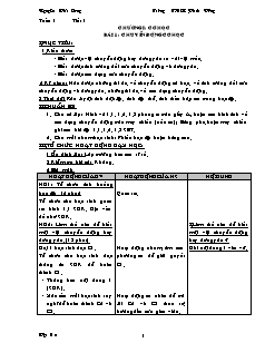 Giáo án Vật lý 8 - Trường THCS Phúc Đồng