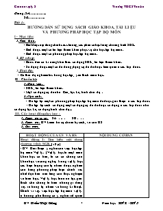 Giáo án Vật lý 8 - Trường THCS Tân An