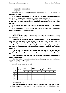 Kế hoạch phụ đạo học sinh yếu - Kém