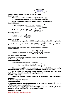 10 đề thi thử đại học môn Toán