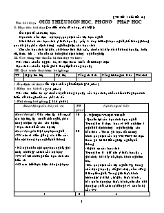 Bài giảng môn Công nghệ lớp 9 - Giới thiệu môn học, phương pháp học