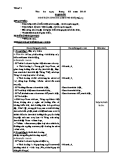 Bài giảng môn Đạo đức lớp 3 - Tuần 1: Học tập, sinh hoạt đúng giờ (tiết 1)