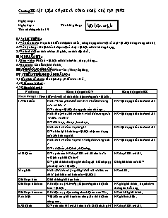 Bài giảng môn học Công nghệ lớp 11 - Tiết 19: Vật liệu cơ khí