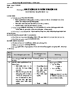 Bài giảng môn học Toán học lớp 11 - Các hàm số lượng giác (Tiết 1)