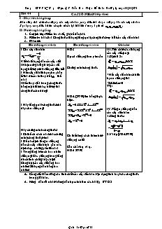 Bài giảng môn học Toán học lớp 11 - Tiết 44: Cấp số nhân (tiếp theo)