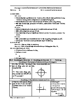 Bài giảng môn học Toán học lớp 11 - Tiết dạy: 01 - Bài 1: Hàm số lượng giác