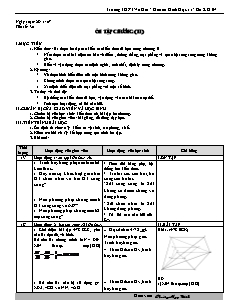 Bài giảng môn học Toán học lớp 11 - Tiết số: 30: Ôn tập chương I