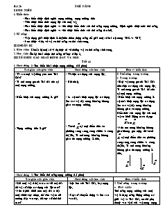 Bài giảng môn học Vật lý lớp 10 - Bài 26: Thế năng