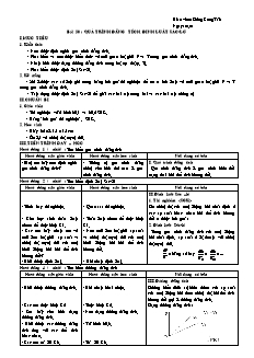 Bài giảng môn học Vật lý lớp 10 - Bài 30 : Quá trình đẳng tích. Định luật Sác-Lơ (Tiếp)