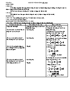 Bài giảng môn học Vật lý lớp 10 - Bài tập về cơ năng (tiếp theo)