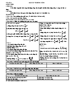 Bài giảng môn học Vật lý lớp 10 - Bài tập về động năng