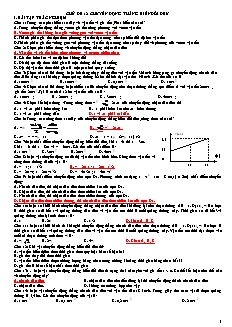 Bài giảng môn học Vật lý lớp 10 - Chủ đề : 2: Chuyển động thẳng biến đổi đều