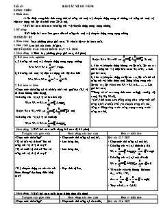 Bài giảng môn học Vật lý lớp 10 - Tiết 47: Bài tập về cơ năng