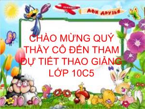 Bài giảng môn học Vật lý lớp 10 - Tiết 48 - Bài 29: Quá trình đẳng nhiệt.định luật Bôilơ – Mariôt