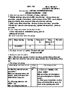 Bài giảng môn học Vật lý lớp 9 - Cấu tạo , nguyên lí hoạt động , sử dụng và bảo dưỡng quạt